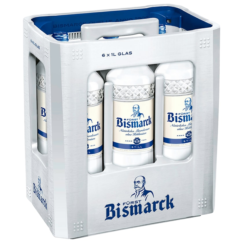 Fürst Bismarck Mineralwasser still 6x1l